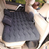 Car Rear Seat Inflatable Mattress Travel Bed with Air Pump Pillow Storage Bag Portable Camping Cushion for SUV Van Road Trip Comfortable Sleep In Australia - Darrahopens
