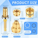 Valve Rebuild Kit Easy Installation Repairs and Avoids Leaks in Bathtubs or Shower Systems Premium Brass for Replacement In Australia - Darrahopens