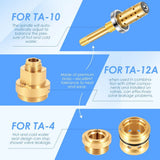 Valve Rebuild Kit Easy Installation Repairs and Avoids Leaks in Bathtubs or Shower Systems Premium Brass for Replacement In Australia - Darrahopens