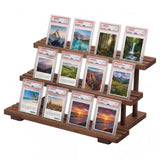 3-Tier Graded Card Display Stand Compatible with Mainstream Card Types for Birthdays Holidays Team Championship Celebrations or Anniversaries