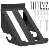 Carbon Steel Circular Saw Holder, Practical Humanized Design, Solid Sturdy, Space Saving, for Garages Workshops Job Sites Home
