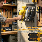Carbon Steel Circular Saw Holder, Practical Humanized Design, Solid Sturdy, Space Saving, for Garages Workshops Job Sites Home