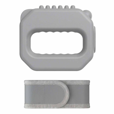 Wearable Muscle Relief Ring, Portable Rechargeable Fascia Ring Hands-Free, Fascia Massager Smooth-Touch Finish with Adjustable Waist Belt for Back, Waist, Arms, Legs