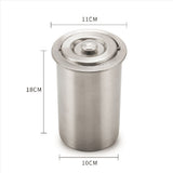 2X Press Ham Maker, Round Shape Stainless Steel for Making Healthy Homemade Meat with Thermometer