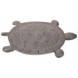 Durable Cast Iron Turtle Stepping Stone Coffee for Outdoor Decor