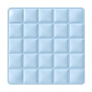 Pet Cooling Mat - 16"x16" Dog & Cat Cool Pad - No Water or Electricity Needed - Non-, Foldable & Waterproof - for Hot Weather & Travel