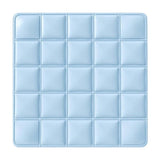 Pet Cooling Mat - 16"x16" Dog & Cat Cool Pad - No Water or Electricity Needed - Non-, Foldable & Waterproof - for Hot Weather & Travel