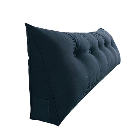 Triangular Headboard Pillow Twin XL for College Dorm Bed, Large Wedge Bed Rest Pillow with Backrest Support, Reading & Positioning Bolster Cushion for Daybed, Gap Filler & Lumbar Comfort In Australia - Darrahopens