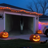 Halloween Garage Door Cover 7x16 FT - Witch Cauldron Backdrop Mural for Outdoor Indoor Decor, Spooky Party Wall Window Hanging Banner Home Yard Decoration