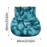 Pet Travel Seat for Cars Dog Bed Car Booster Seat for Small Medium Large Dogs Soft Washable Pet Car Bed Protects Vehicle from Dirt Scratches Easy Install Travel Kit for All Vehicles, 23.6 Inch In Australia - Darrahopens