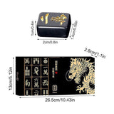 Mini Travel Mahjong Game Set, Portable Lightweight Tiles with Compact Storage Box, Durable Tabletop Tile Game for Family Gatherings Adults Parties, Indoor Outdoor Entertainment