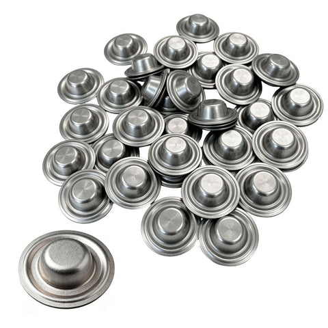 Metal Roof Screw Caps,No Screw Removal Watertight Seal Over Existing Screws,Rustproof Galvalume Leak Protection for Metal Roofing Siding Barns Sheds,White 1.38in 50 Pcs In Australia - Darrahopens