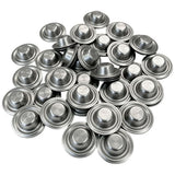 Metal Roof Screw Caps,No Screw Removal Watertight Seal Over Existing Screws,Rustproof Galvalume Leak Protection for Metal Roofing Siding Barns Sheds,White 1.38in 50 Pcs In Australia - Darrahopens