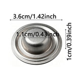Metal Roof Screw Caps,No Screw Removal Watertight Seal Over Existing Screws,Rustproof Galvalume Leak Protection for Metal Roofing Siding Barns Sheds,White 1.38in 50 Pcs In Australia - Darrahopens