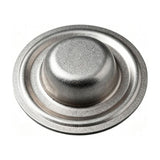 Metal Roof Screw Caps,No Screw Removal Watertight Seal Over Existing Screws,Rustproof Galvalume Leak Protection for Metal Roofing Siding Barns Sheds,White 1.38in 50 Pcs