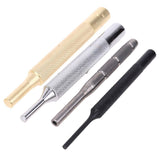 21pcs Professional Punch Tool Set Steel Pin Hammer Brass Leathercraft Repair