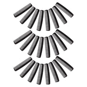 200Pcs Dual Tooth Black Pocket Combs for Men Compact Travel Hair Dressing and Styling In Australia - Darrahopens