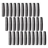 200Pcs Dual Tooth Black Pocket Combs for Men Compact Travel Hair Dressing and Styling In Australia - Darrahopens