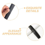 200Pcs Dual Tooth Black Pocket Combs for Men Compact Travel Hair Dressing and Styling In Australia - Darrahopens