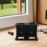 Black Trailer Hitch Holder for Truck Bed - and Compatible with Various Truck and SUV Models