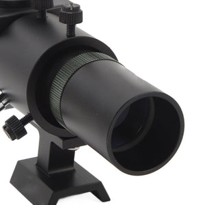 6X30 Finder Scope Right Angle Optical Finder FMC Multilayer Coating with Bracket for Astronomical Telescope