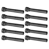 10pcs Trampoline Legs Covers Black Rubber With Shock Absorption For General Public Use