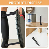 10pcs Trampoline Legs Covers Black Rubber With Shock Absorption For General Public Use