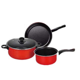 Non-Stick Pan Set, 3 Pieces, Simple Design, Cookware for Easy Cooking and Heating In Australia - Darrahopens