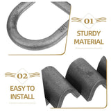 4 Pcs Steel D Rings Weld On Tie Down Anchor For Trailer Truck Cargo Applications In Australia - Darrahopens