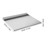 Plated Stainless Steel Kitchen Chopping Board with Space-Saving Design and Multi-Functional Use