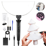 8 In 1 Electric Hot Wire Foam Cutter Pen 18W Styrofoam Carving Cutting Tool For Craft DIY Sculpting Projects