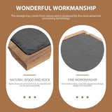 Wood Serving Platter Black 1 Set In Australia - Darrahopens