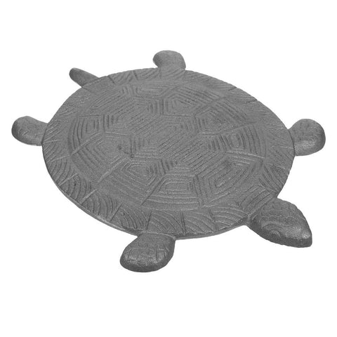 Slip Resistant Cast Iron Turtle Stepping Stone for Outdoor Pathways In Australia - Darrahopens