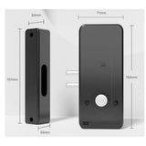 Smart Electron Lock App Bluetooth Punch-Free Door Non-Destructive Installation Remote Sharing Unlocking for Home Door In Australia - Darrahopens