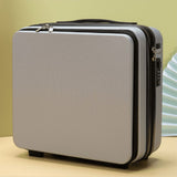16 Inch Travel Suitcase Cosmetic Box Hand Luggage Organizer Makeup Case Password Box Portable Boarding Case,1 * 16 inch Travel Suitcase,Grey In Australia - Darrahopens