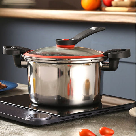 Multi Use Stainless Steel Pressure Cooker Nonstick with Ergonomic Handles In Australia - Darrahopens
