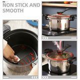Multi Use Stainless Steel Pressure Cooker Nonstick with Ergonomic Handles