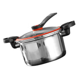 Multi Use Stainless Steel Pressure Cooker Nonstick with Ergonomic Handles