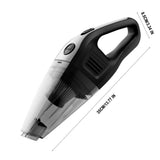 Cordless Hand Vacuum, Strong Suction Cordless Portable Car Vacuum, Compact Home and Car Vacuum, for Home Interior Car Seat Gap Dust Cleaning