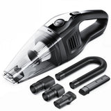 Cordless Hand Vacuum, Strong Suction Cordless Portable Car Vacuum, Compact Home and Car Vacuum, for Home Interior Car Seat Gap Dust Cleaning