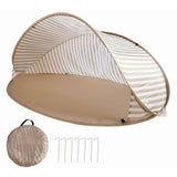 Pop Up Beach Tent with UPF 50+ Sun Protection, Automatic Setup in Seconds, Portable and Compact Design for Beach Camping, Includes Carry Bag, Windproof and Ventilated In Australia - Darrahopens
