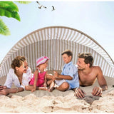 Pop Up Beach Tent with UPF 50+ Sun Protection, Automatic Setup in Seconds, Portable and Compact Design for Beach Camping, Includes Carry Bag, Windproof and Ventilated In Australia - Darrahopens