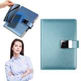 Intelligent Fingerprint Unlocking Notebook Mobile Wireless Charging Notebook A5 Loose Business Notebook,Journal Notebook for Computer & Website Logins ﻿ In Australia - Darrahopens