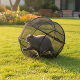 Clearance!360° Panoramic Rolling Cat Playpen - Indoor & Outdoor Safe Enclosure, One-Click Setup & Easy Storage, Breathable & Washable In Australia - Darrahopens