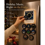 Christmas Vinyl Fridge Magnetic Music Player, Mini Record Player, NFC Discs In Australia - Darrahopens
