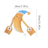 Plush Patting Companion Doll with Remote Control, Soft Cuddle Sleep Soother with Rhythmic Patting Hands, Calming Comfort Toy for Bedtime, Nap & Relaxation, Thoughtful Gift for New Families