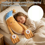 Plush Patting Companion Doll with Remote Control, Soft Cuddle Sleep Soother with Rhythmic Patting Hands, Calming Comfort Toy for Bedtime, Nap & Relaxation, Thoughtful Gift for New Families