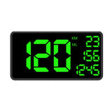6.2" GPS Speedometer HUD Display with Overspeed & Fatigue Alerts – Universal Plug-and-Play Digital Odometer for Cars, Trucks, Motorcycles & More – Green Easy-Read Screen