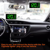 6.2" GPS Speedometer HUD Display with Overspeed & Fatigue Alerts – Universal Plug-and-Play Digital Odometer for Cars, Trucks, Motorcycles & More – Green Easy-Read Screen