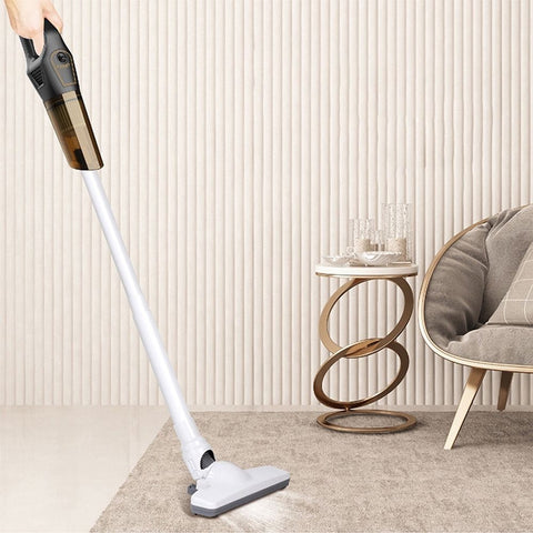 Stick Vacuum Cleaner - 37.8 x 9.1in, 30 Mins Runtime & 120W Suction for Pet Hair on Carpet Hardwood Floor, 3-Speed() In Australia - Darrahopens